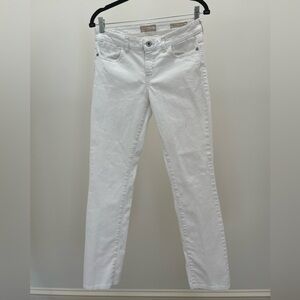 Guess Nicole Cigarette White Denim